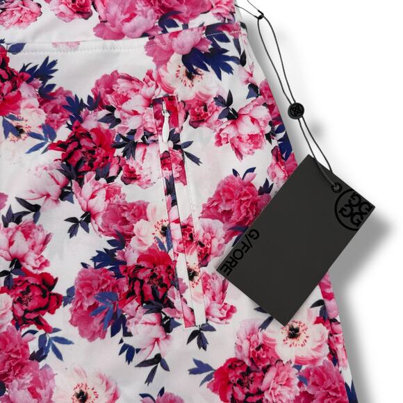 G/Fore Photo Floral Silky Tech Nylon Skort Women's Size Small - Picture 4 of 9